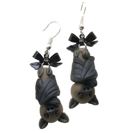 Halloween ohrringe Fledermaus